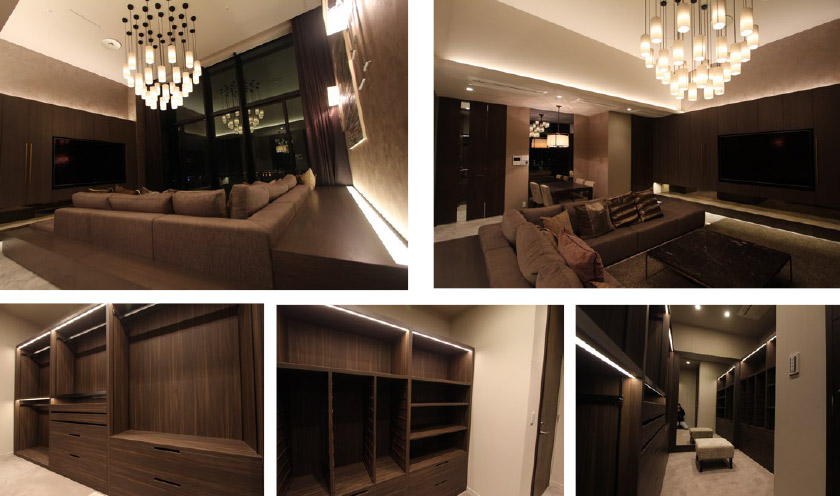 luxury housing/住居工事事例