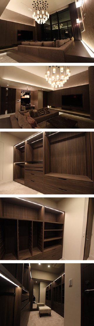 luxury housing/住居工事事例